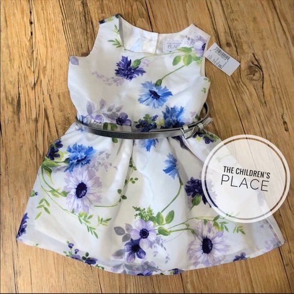 The Children's Place Other - The Children’s Place Floral Belted Dress [2T] NWT